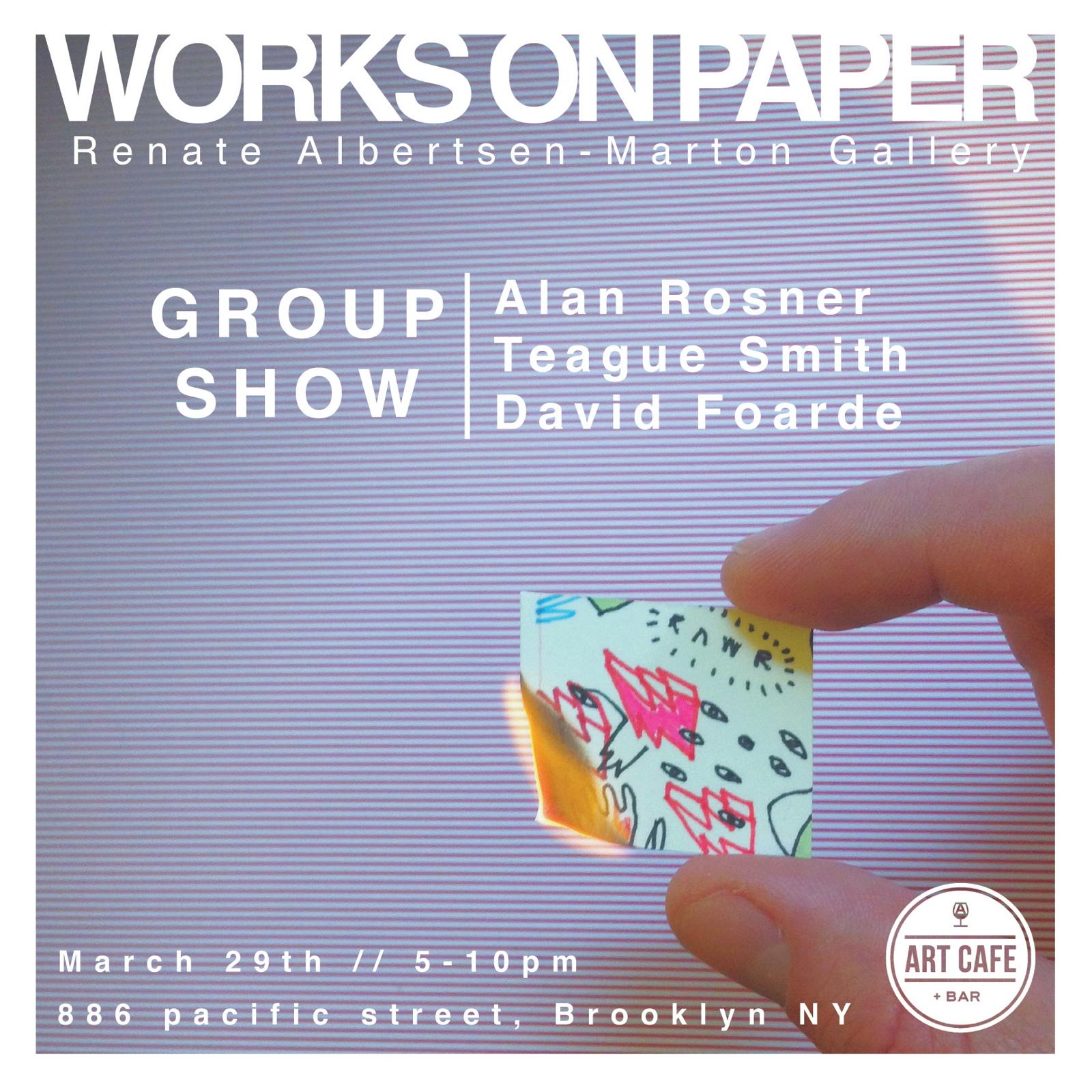 Works On Paper exhibition